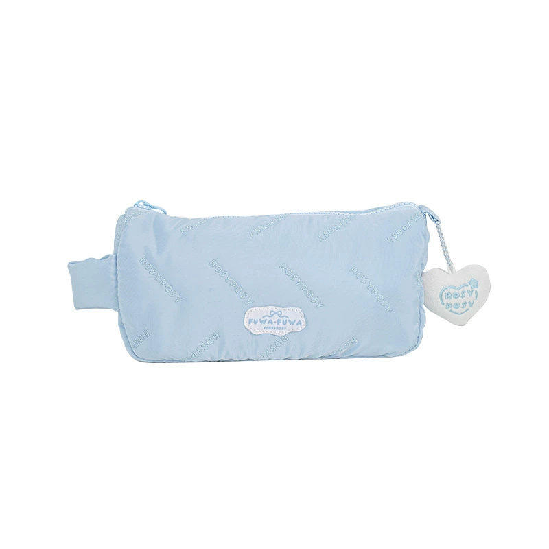 Pomskin Soft FUWAA серия облачный пенал большой ёмкости, светлая подкладка, чёрный пенал для канцелярии, женский портфель, коробочка для карандашей