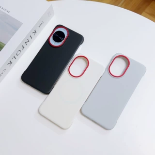 仿皮纹无边框适用华为Nova14Ultra裸机14手感13pro手机壳14pro