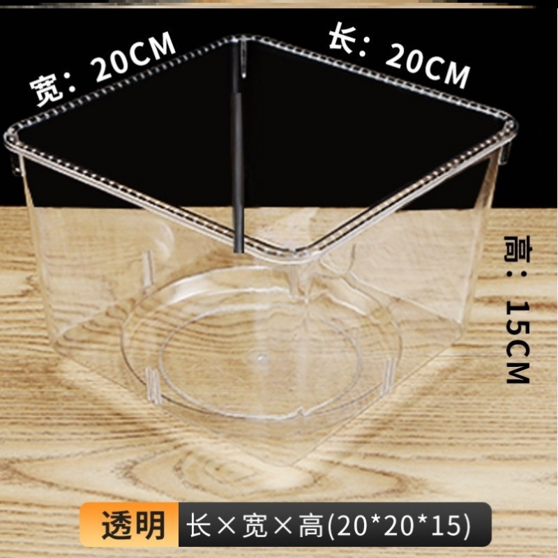 亚克力超市散装零食品展示盒高透明带盖陈列盒收纳盒糖果干赵|undefined