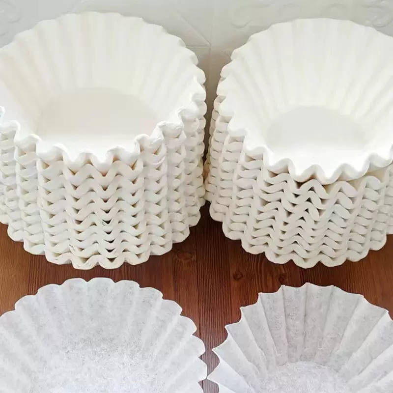 厂家直销咖啡滤纸食品级滴漏式手冲过滤纸热封型茶叶卷滤杯耐高温