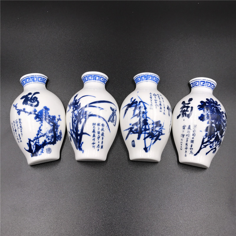 中国風陶磁器青花磁器花瓶冷蔵庫に記念品を貼った家庭装飾品ビジネスは老外ギフト磁石大を送る|undefined