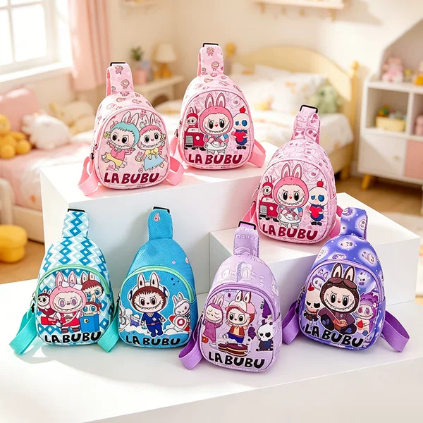 2025 Children's Bag Cartoon Cute Girl Zimomo Coin Purse Storage Children's Birthday Gift
