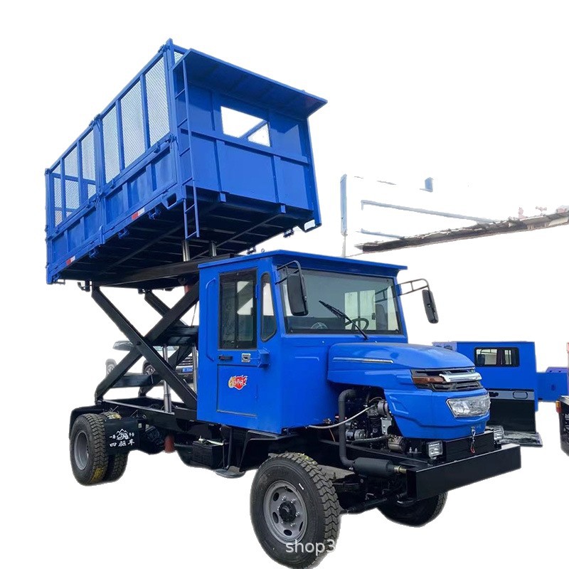 cuatro a diferencia de diesel ingeniería de construcción de camión de transporte de minas auto-volcando montaña rey 25 caballos de fuerza vehículo agrícola de cuatro tracciones