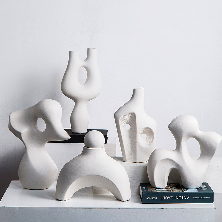 Abstract irregular rockery ceramic decoration Creative simplicity…