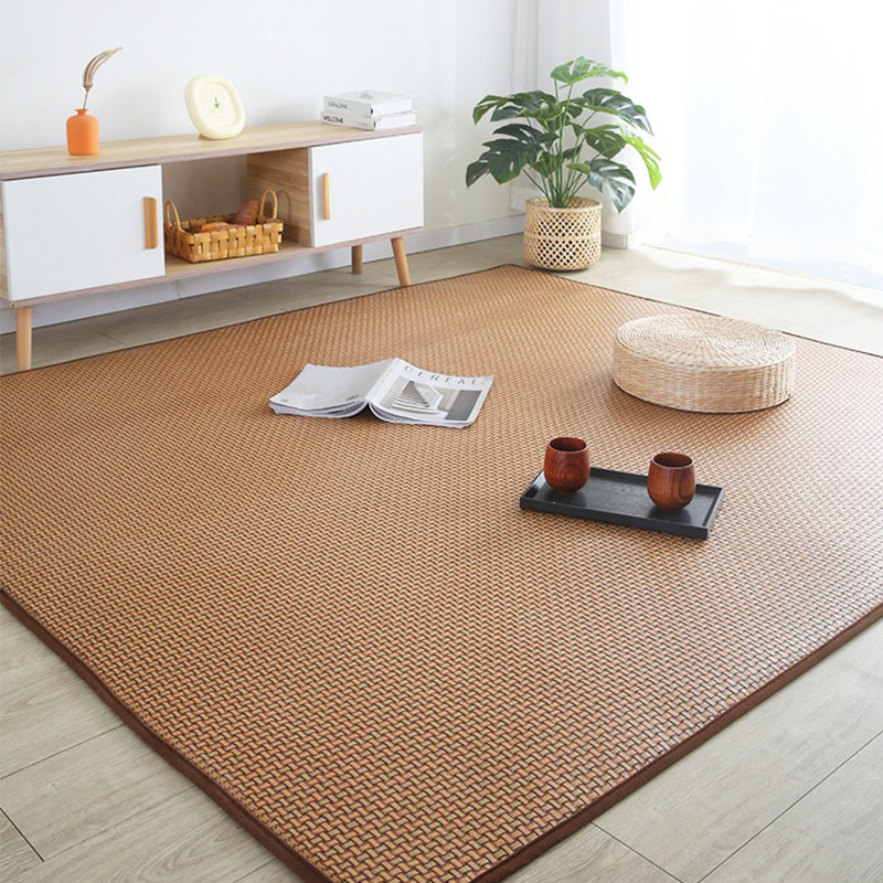 Rattan Mat Floor Mat Bedroom Mattress Cooling Mat Tatami Mat Kang Mat Living Room Carpet Children's Crawling Mat Cool and Refreshing