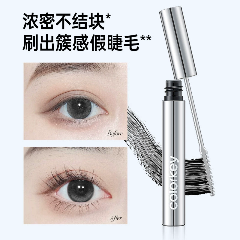 Colorkey, lengthening three dimensional curling waterproof mascara, no smudge