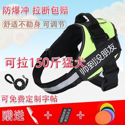 Traction rope Dogs Dog rope Vest type straps Large and medium chain Kitty Teddy Lhatog wholesale