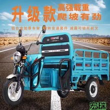 2023新款品牌钱江电动三轮车拉货货车载重王农用电瓶车成人家用车