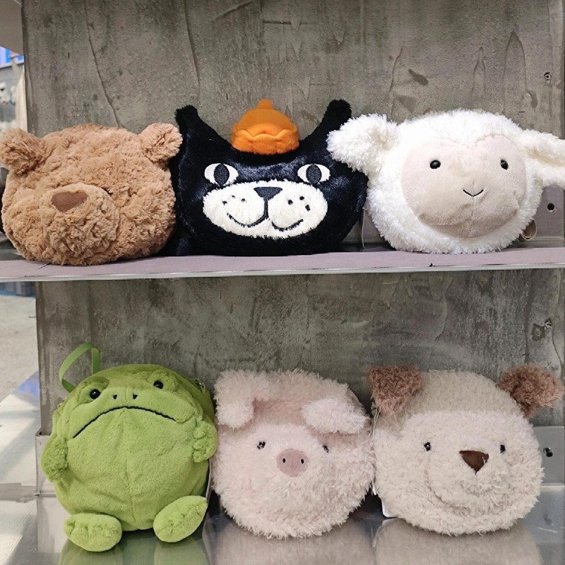 新品包包合集巴塞罗那熊包包明星同款斜挎包女生包毛绒玩具小熊包|undefined