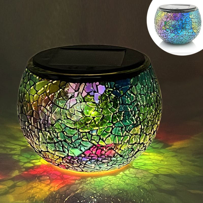Светильник садовый мозаичный на солнечной энергии ARTINHOME T2001