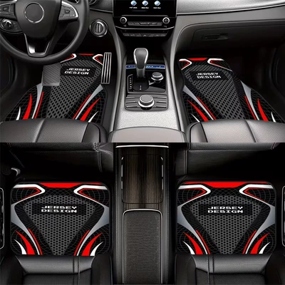 Universal Car Floor Mat Set Universal Foot Pad - universal-four-piece-car-floor-mat-set-2-2-pieces-4468-2-pieces-3344