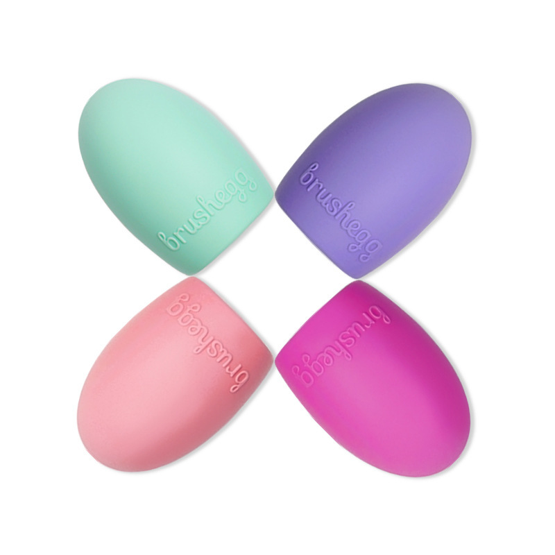 FUENTE productos de fábrica cepillo de maquillaje huevo cepillo de silicona Universal de maquillaje cepillo de limpieza lavado de cara cepillo de huevo