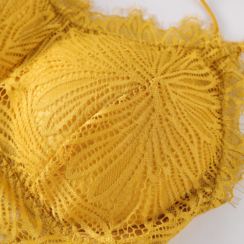 Eyelash lace strap tube top for women removable spring and summer students' bottoming breast-wrapped anti-exposure underwear live broadcast delivery