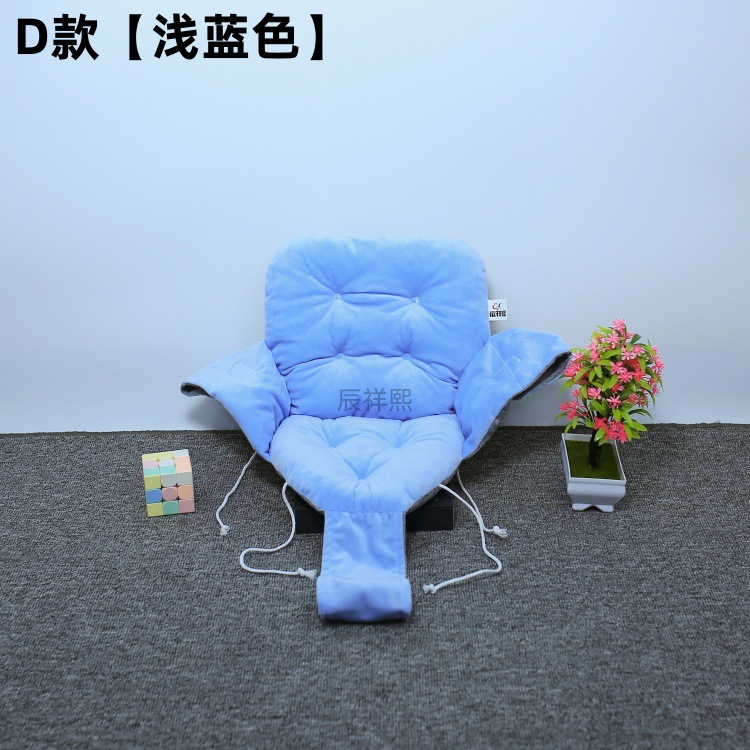 Caminar cojín de artefacto para niños V5V3 cojín de carro para niños engrosado otoño y invierno asiento infantil de algodón de pantorrilla