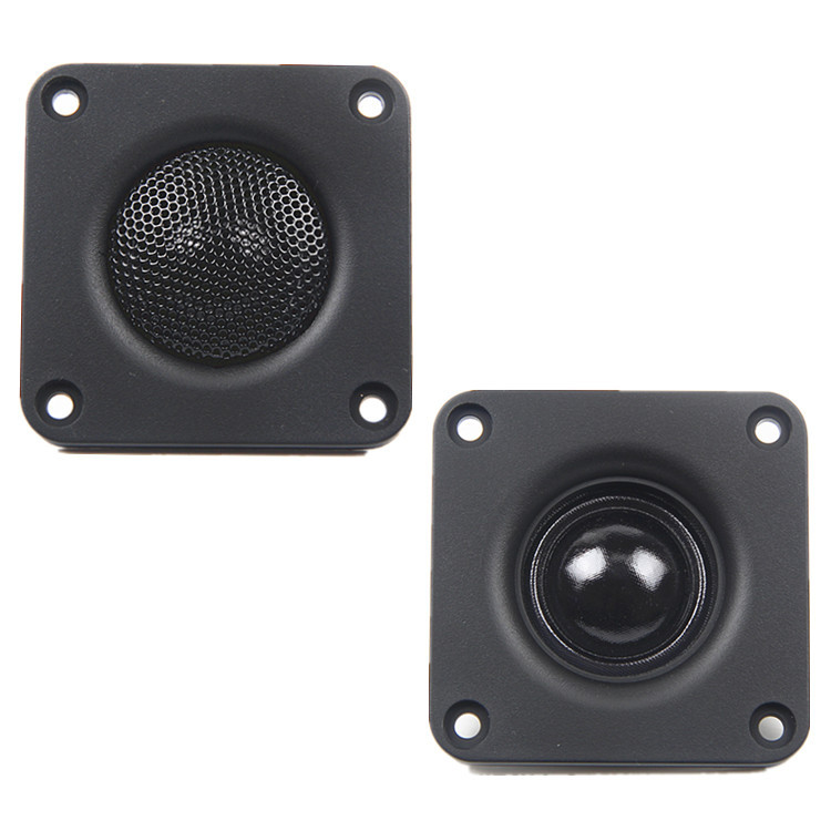 25芯丝膜钕铁硼高音喇叭HIFI发烧喇叭单元扬声器方形黑色 65mm