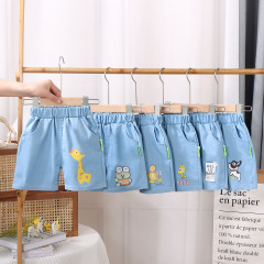 2023 New Children's Summer Jeans Baby Fashionable Outerwear Thin Pants for Boys and Girls Korean Style Casual Shorts
