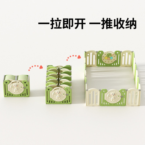 Infant Playpen Toddler Activity Mat Climbing Pad Baby Guard Ground Walking Indoor Home Use Foldable Safety Fence