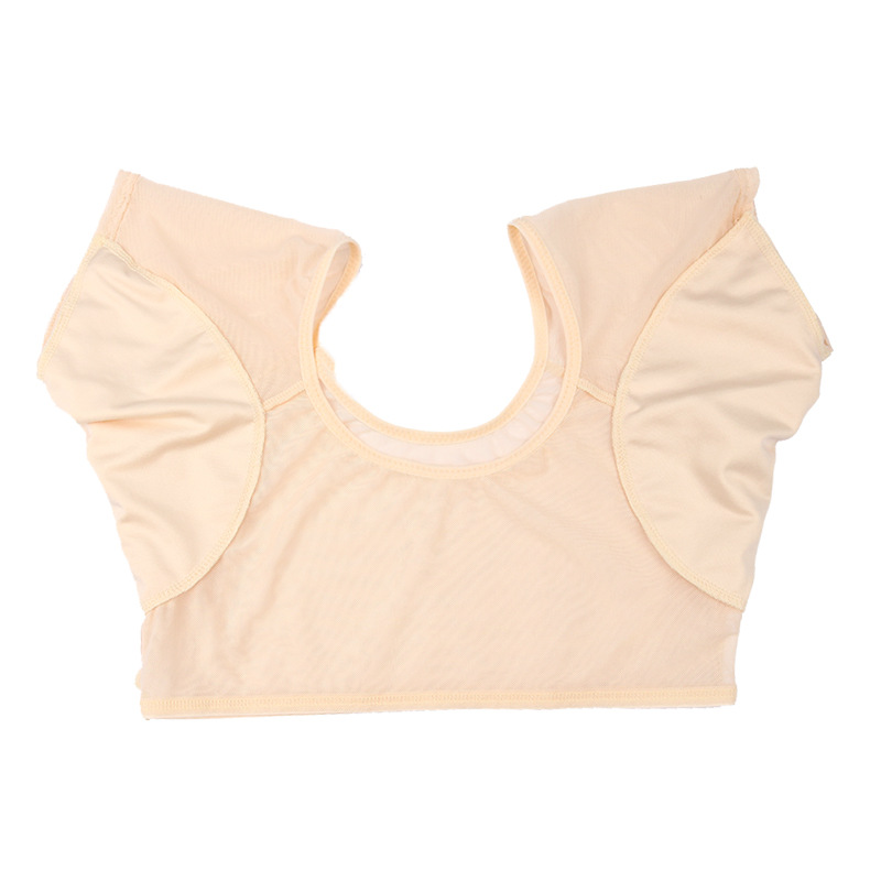 Sweat-shirt en maille transparente pour femme : fin et anti-fuite, poitrine enveloppée de coussinets en coton sous les aisselles, séchage rapide et respirant_voghion.com