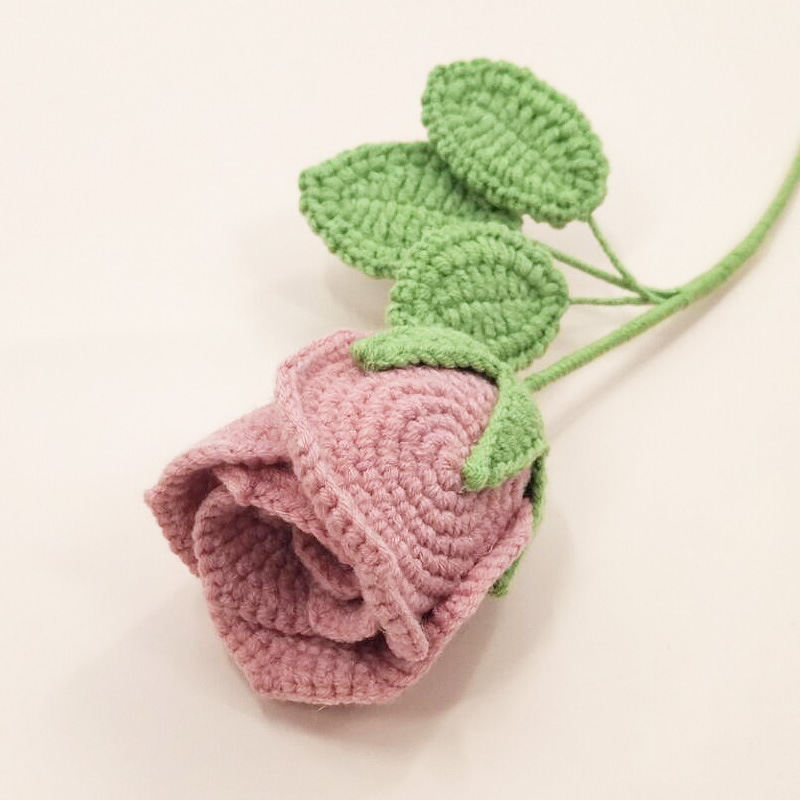 Producto terminado-copa de vino Rosa gris Rosa