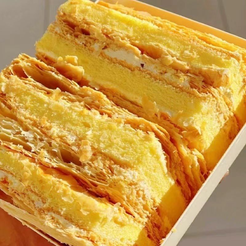 【边角料】拿破仑蛋糕整箱千层糕点休闲早餐奶油西式甜品网红零食|undefined