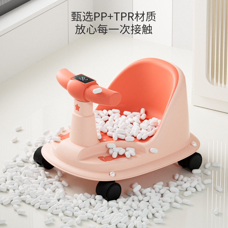 Asiento de baño para bebé, lavabo, tumbador, taburete para bebé, taburete para niños con ruedas, silla de respaldo para niños