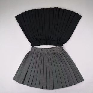 Girls' Skirts, Pleated Skirts, Solid Color Kidsren's Clothing, Primary and Secondary School Uniforms, Kidsren's Baby Short Skirts, Spring New Styles