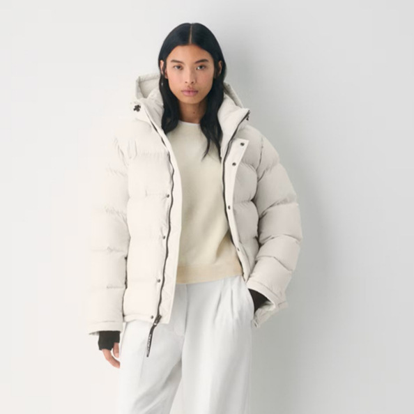 Women's down Jacket 2025 Winter New Aritzia Short Style Men's Puffer Thick Warm Loose Fit