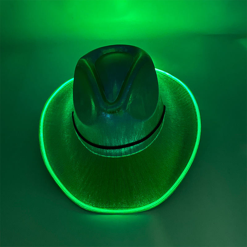 Gorra de béisbol LED para correr de noche protección solar estilo unisex gorra brillante para fiestas bares y baile callejero