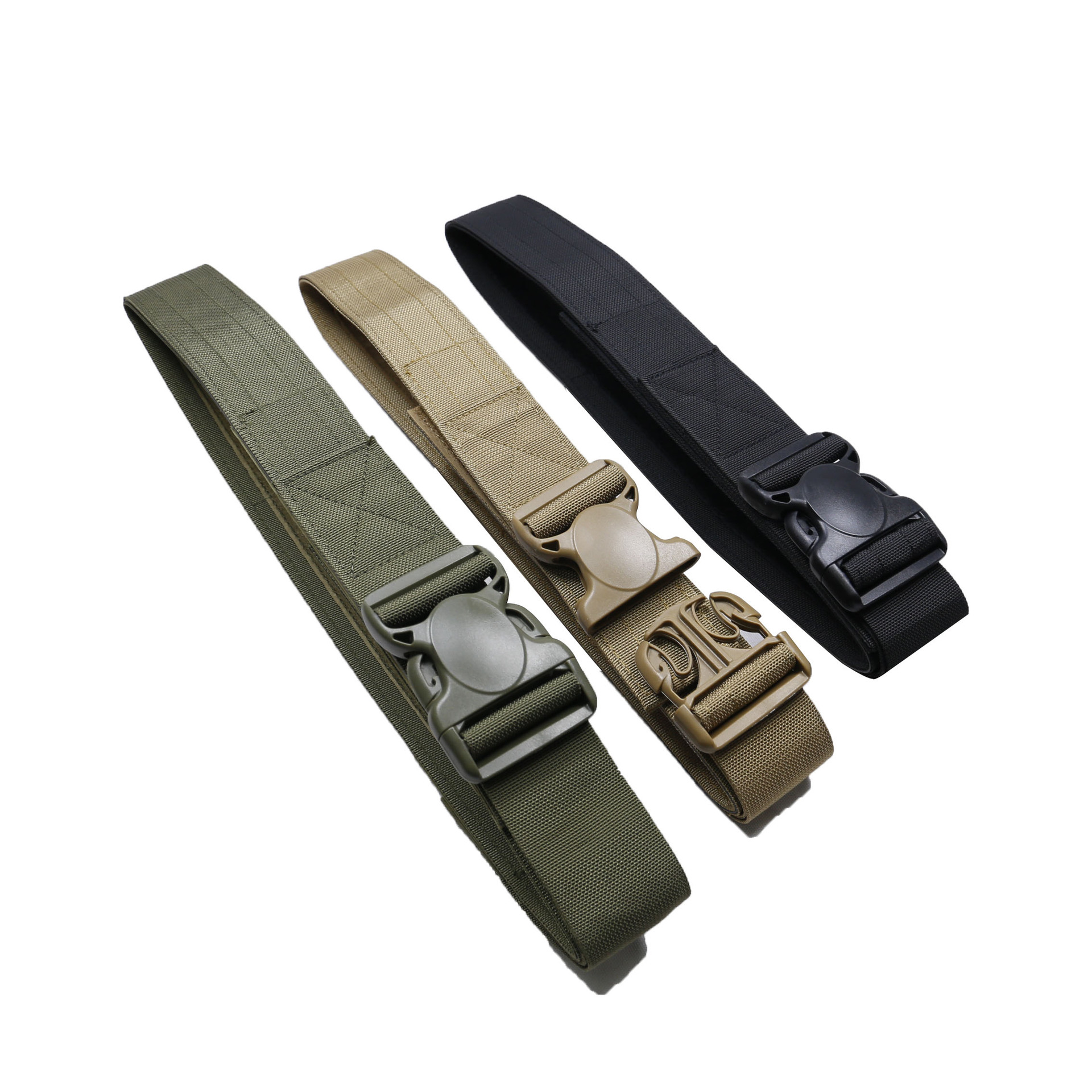 2 pulgadas al aire libre táctico cinturón multi-funcional de nylon tarea montado duro cinturón exterior en stock Xiangye mismo estilo