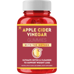 対外貿易輸出クロスボーダーリンゴ酢ソフトキャンディApple Cider Vinegar Gummiesスポット60粒