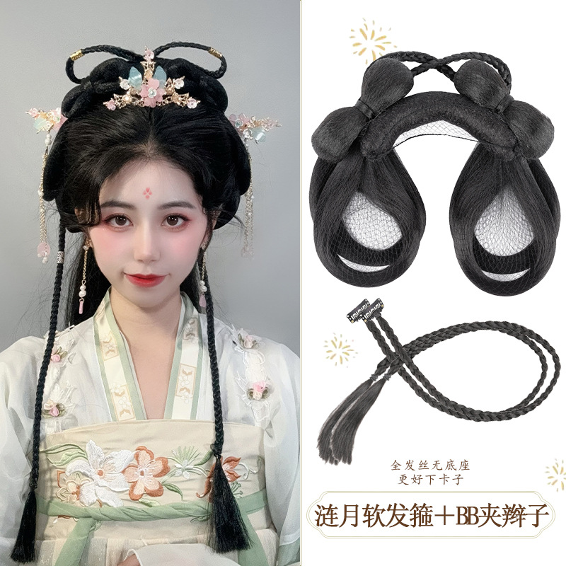 브라이트 문 소프트 헤어밴드 + BB 클립 추가