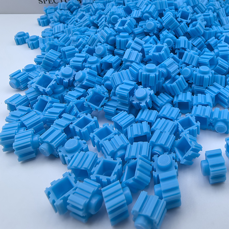 LEGO-kompatible 8mm kleine Teilchen Schüttgut Bausteine Großhandel Kinder Bastelzubehör Bildungs-Puzzlespielzeug