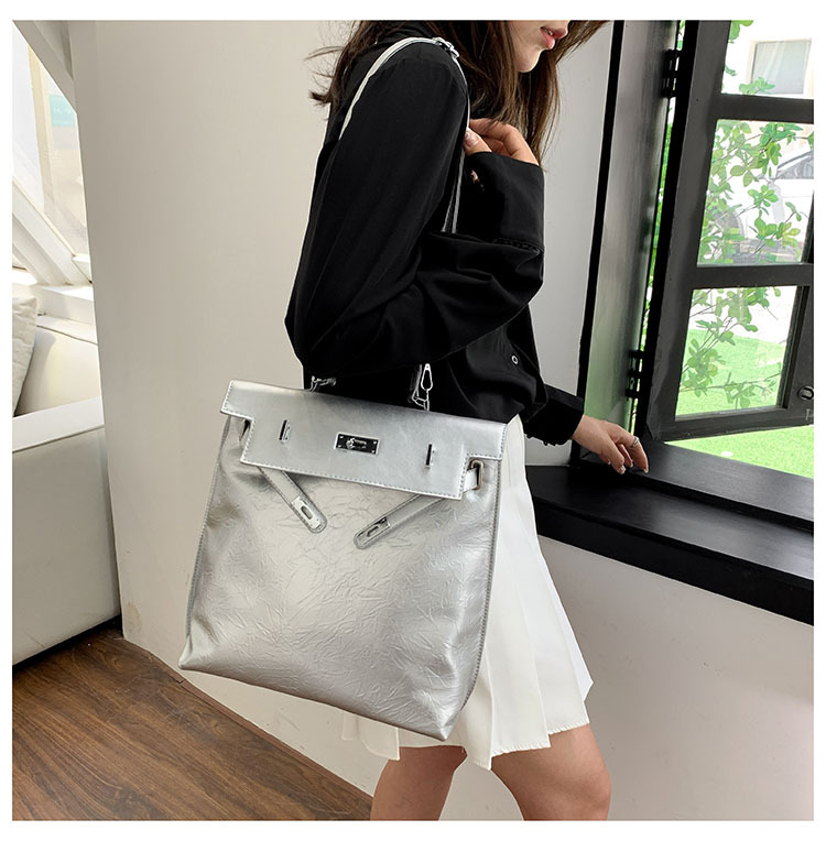 2023 Neue Doppel-Umhängetasche, Einzel-Umhängetasche, Umhängetasche, Dreifach-Nutzungstasche, Handgriff-Muster, Öl-Ledertasche, große Kapazität, beliebte Eimertasche_voghion.com