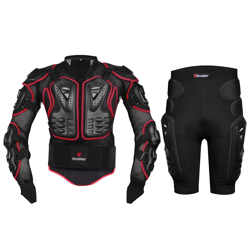 Ropa de armadura de motocicleta transfronteriza, equipo de locomotora de ciclismo al aire libre, equipo de esquí de patinaje sobre ruedas anticaídas, armadura de caballero