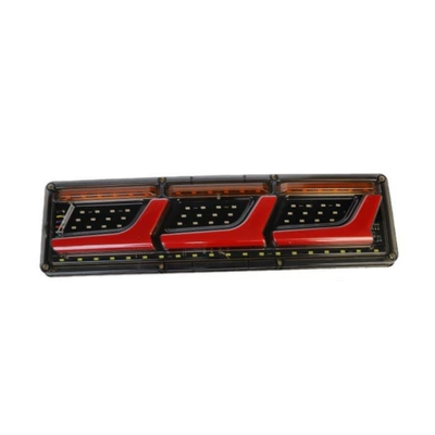 Manufacturers supply various types of truck car taillights 7-shaped LED brake turn light high signal warning light (Tail light) - long