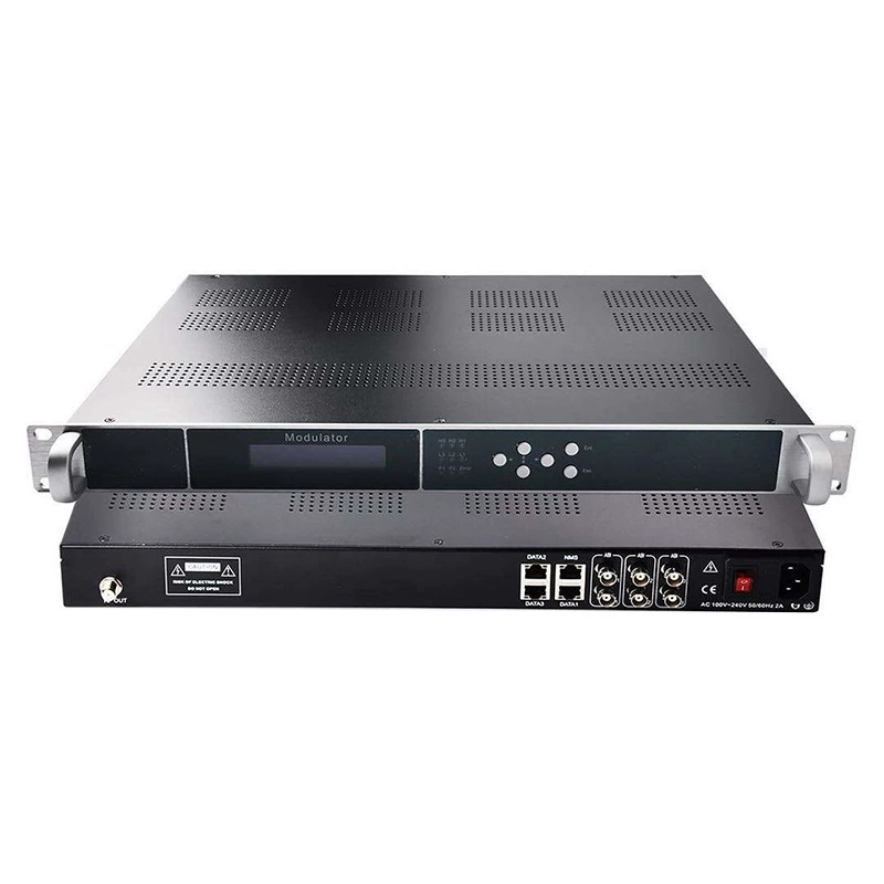 IP/ASI к DVBT Цифровой ТВ фронтенд система модулятор 16-каналов 24-канальных ISDBT DVBC
