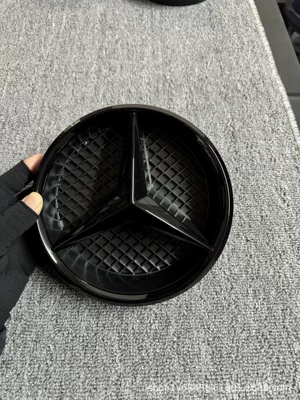 Car logo C43 C200 C180 C260 - glossy-black