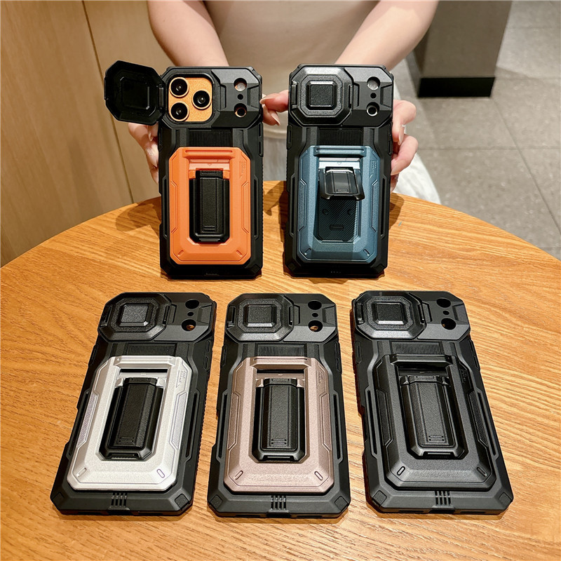 New cross-border mecha-style case suitable for Apple 17 Pro Max, military-grade card slot, 17 shockproof, 16 protective cover New cross-border mecha-style case suitable for Apple 17 Pro Max, military-grade card slot, 17 shockproof, 16 protective cover