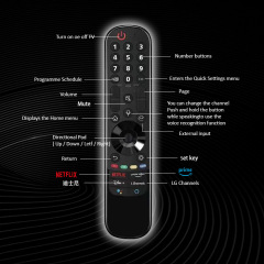 MR20/21 ga bluetooth語テレビリモコンAKB75855501 LGマジックボイスに適用