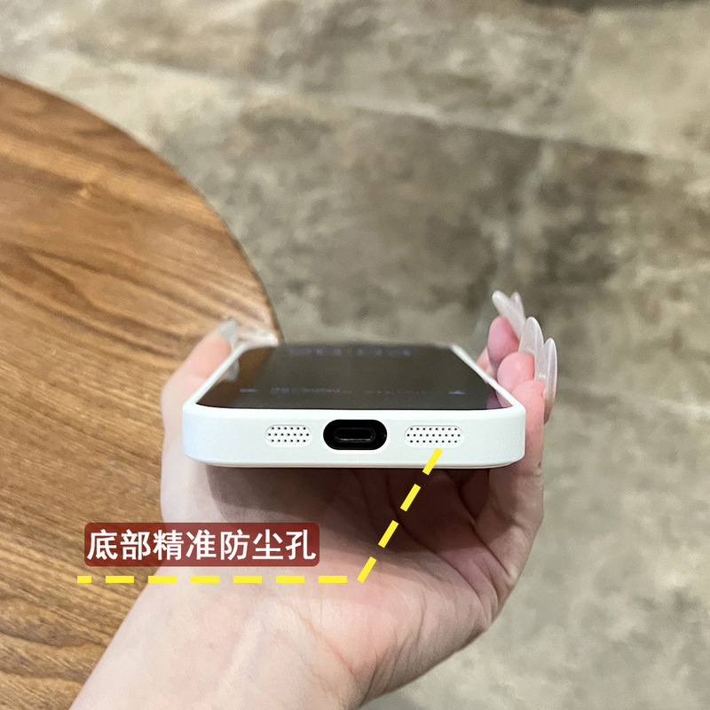 大视窗钢化玻璃适用iphone17promax苹果15软硅胶边框14防摔保护套|undefined