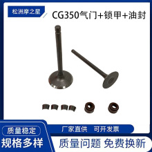 CG350摩托车发动机配件气门适用于悍威350 CG350 LF300进气排气门