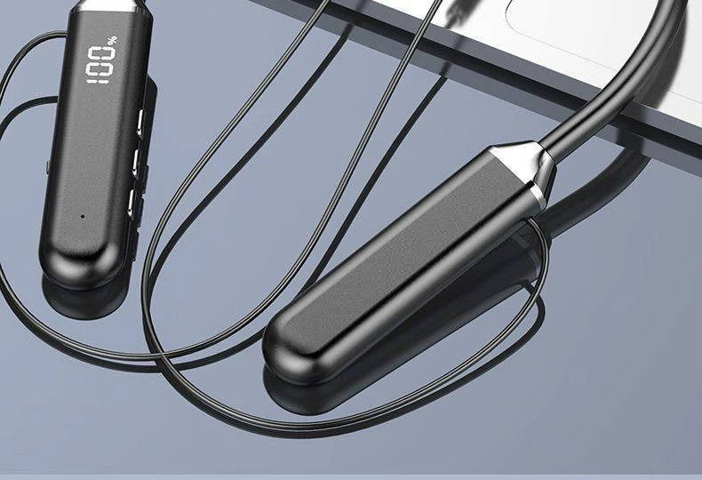 Neckband Bluetooth Headphones 2026 New Model, Ultra-Long Battery Life, Wireless, High Power, Comfortable for Long-Wear, Berlin Sound
