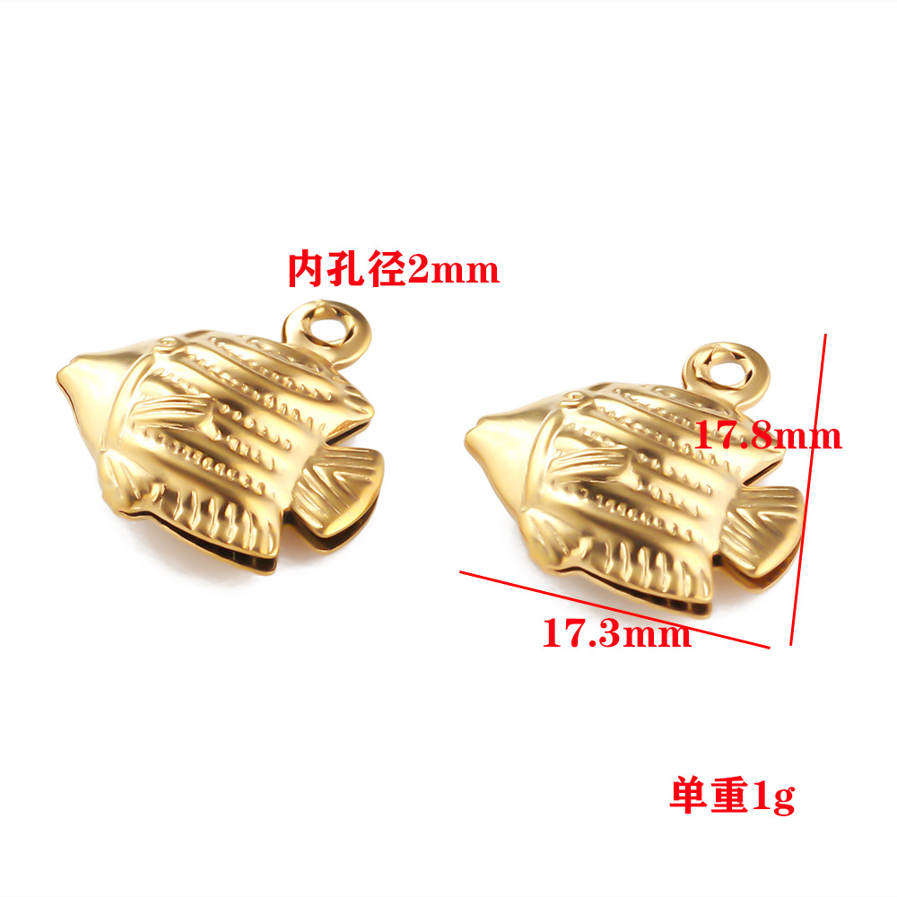 1 Piece Quantity 1 Piece 304 Stainless Steel Starfish Pendant