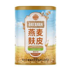 天茗良草オート麦のふすまには300gが入っています。