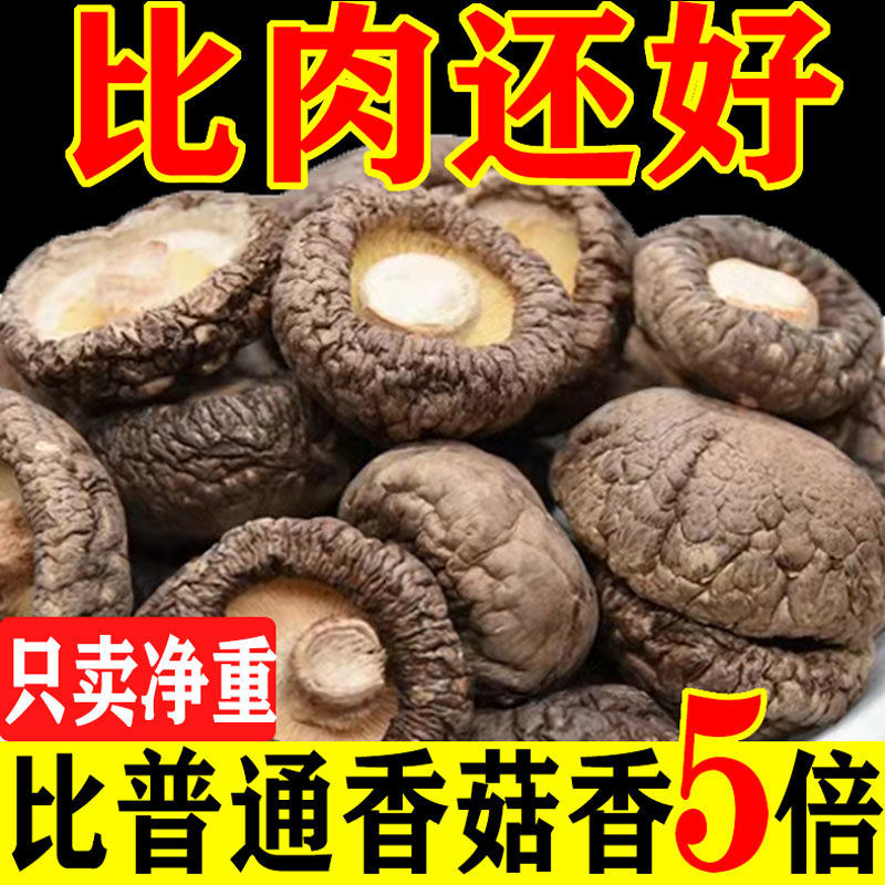 香菇干净重肉厚无根干蘑菇小冬菇菇农产批发跨境厂家批发速卖通