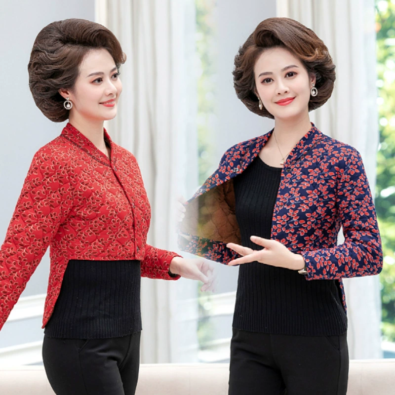 Женская одежда среднего возраста, теплый жилет на талии, женский жилет с длинными рукавами и плечом на флисовой подкладке, жилет для матери для пожилых людей