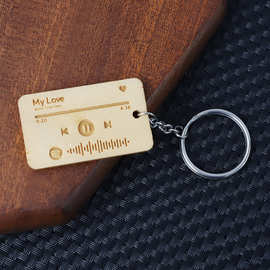 创意木质挂件钥匙扣厂家DIY礼品文字钥匙扣刻字家居饰品挂件配饰