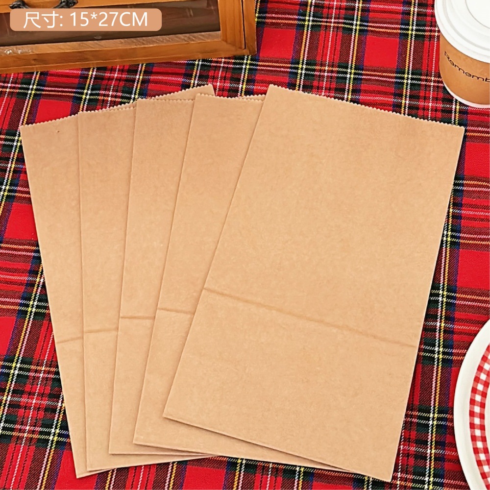 Tengyi original kraft bolsa de decoración cartón de regalo de Navidad accesorios de embalaje de chicas corazón de Navidad accesorios versátiles