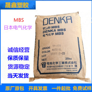 MBS Japan Electrochemical TP-801 Transparent Grade Injection Molding Grade