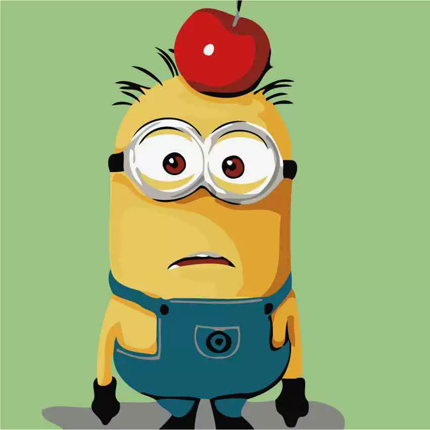 Цифровая раскраска-мультфильм для спальни, DIY, стиль высокого качества